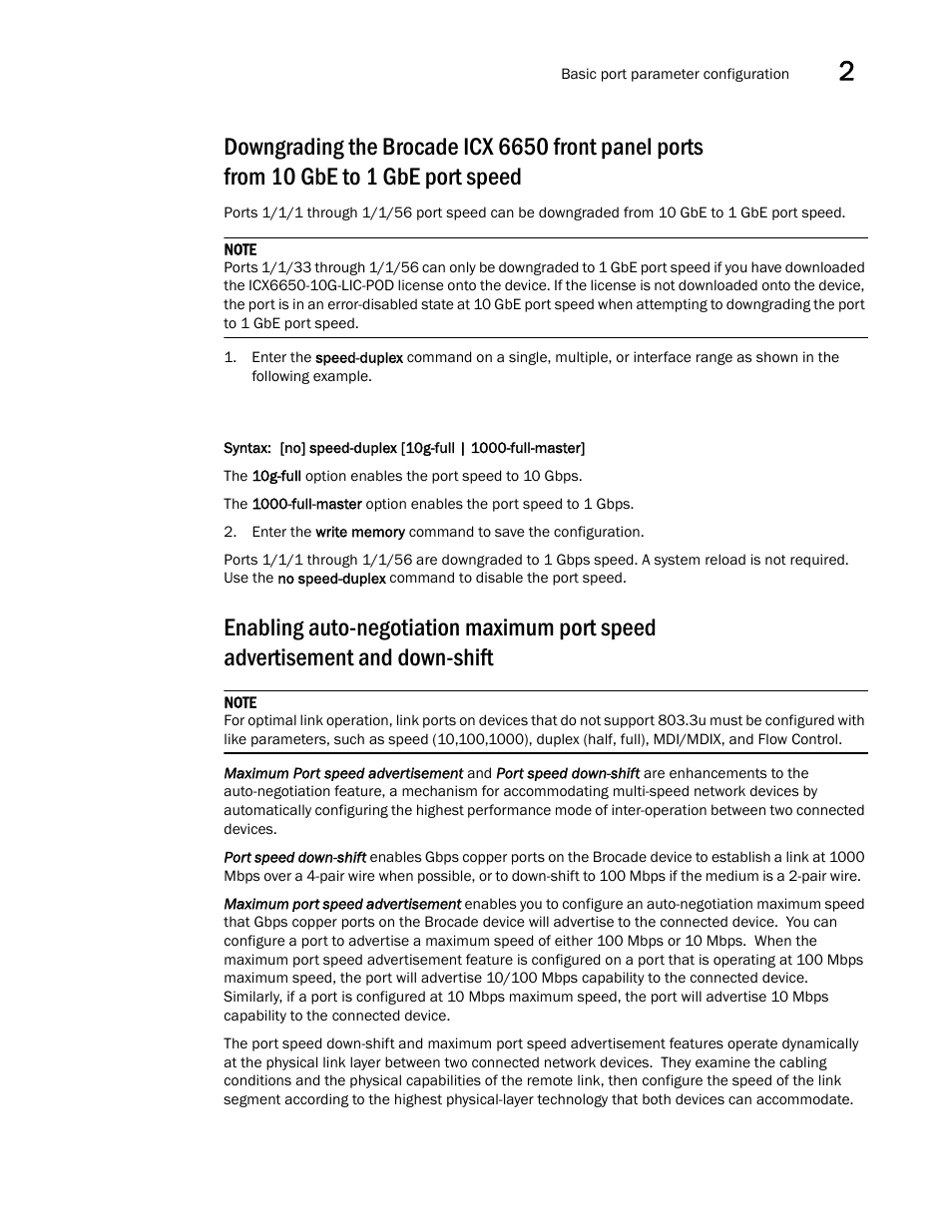 Brocade Communications Systems Brocade ICX 6650 User Manual | Page 51 / 330