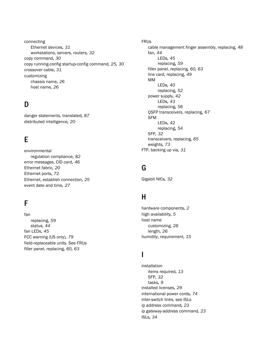 Brocade Communications Systems Brocade VDX 8770-4 User Manual | Page 112 / 116