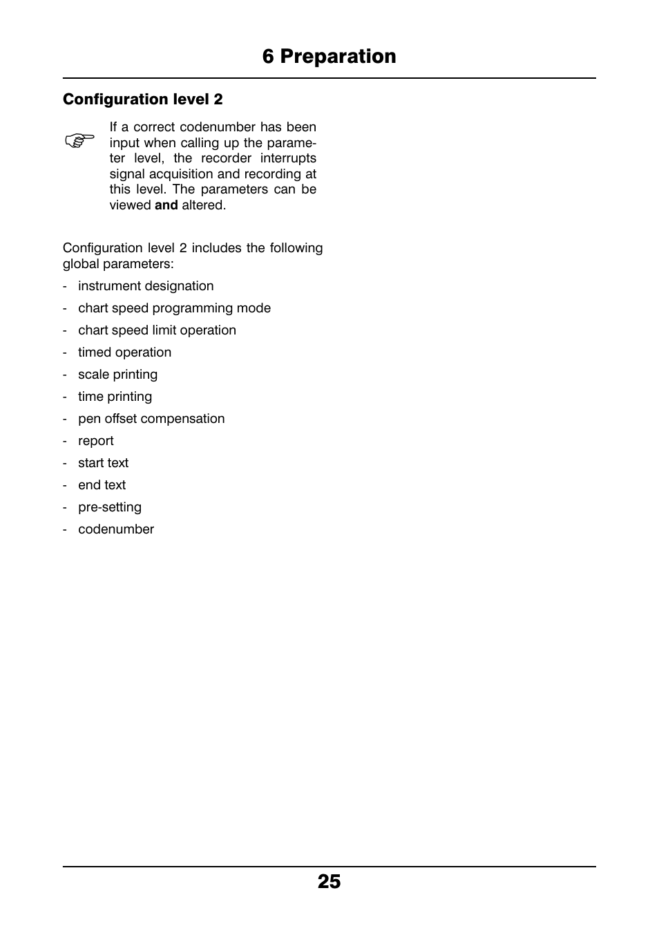 6 preparation 25 | JUMO 706021 LOGOLINE 500d Line Recorder Operating Manual User Manual | Page 25 / 140