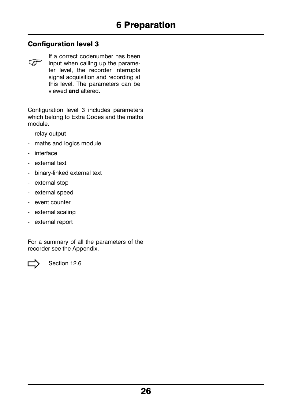 6 preparation 26 | JUMO 706021 LOGOLINE 500d Line Recorder Operating Manual User Manual | Page 26 / 140