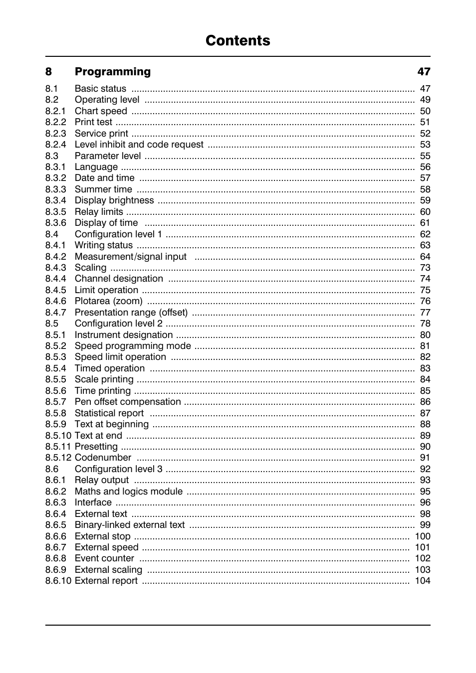 JUMO 706021 LOGOLINE 500d Line Recorder Operating Manual User Manual | Page 4 / 140