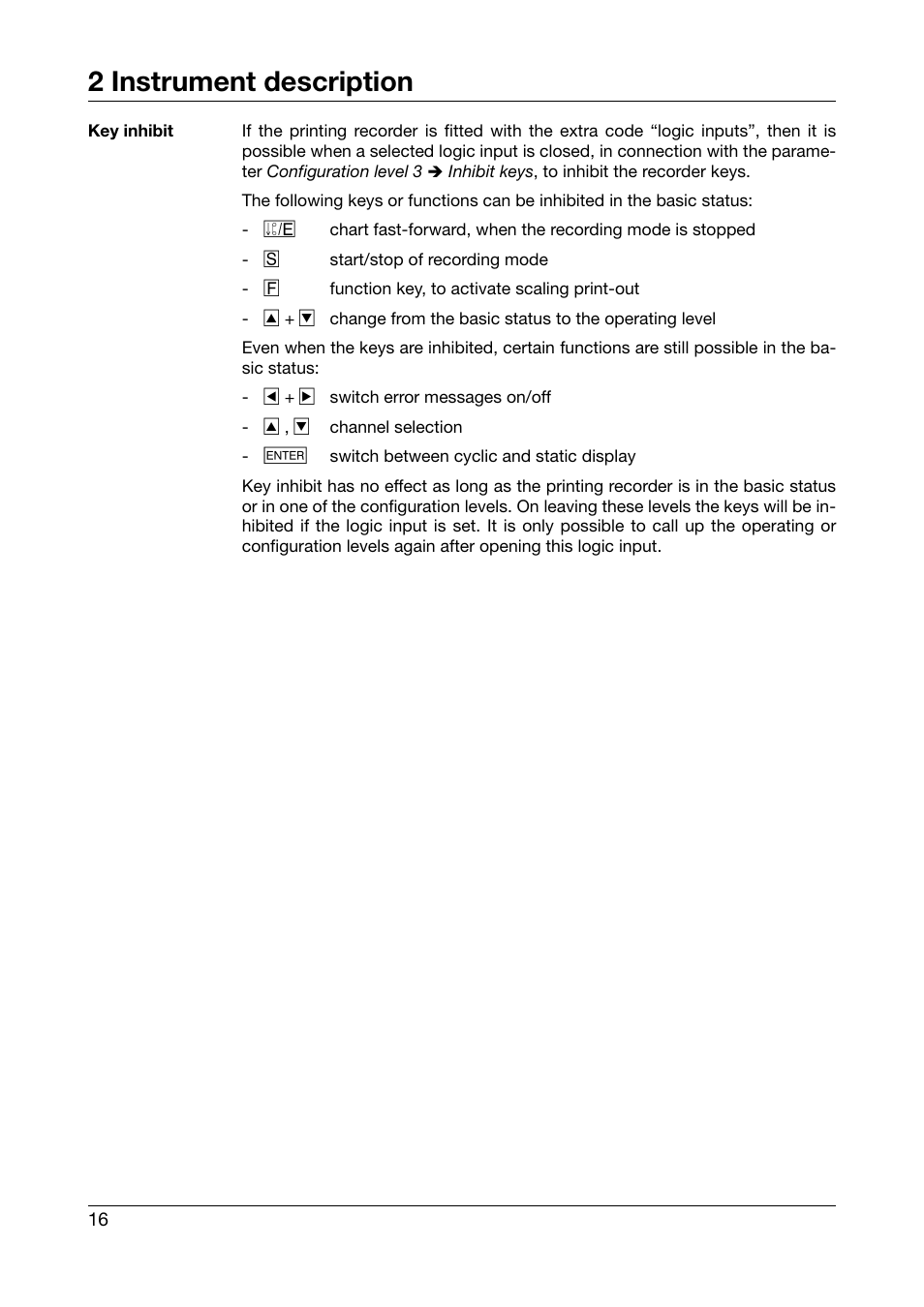 2 instrument description | JUMO 706030 LOGOPRINT 500 Printing Recorder Operating Manual User Manual | Page 16 / 116