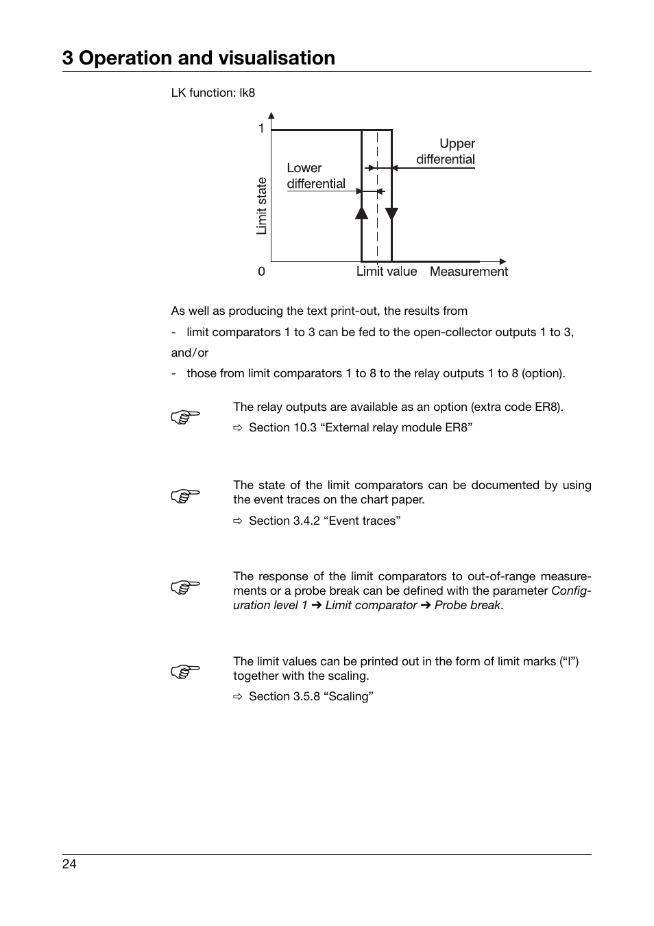 JUMO 706030 LOGOPRINT 500 Printing Recorder Operating Manual User Manual | Page 24 / 116