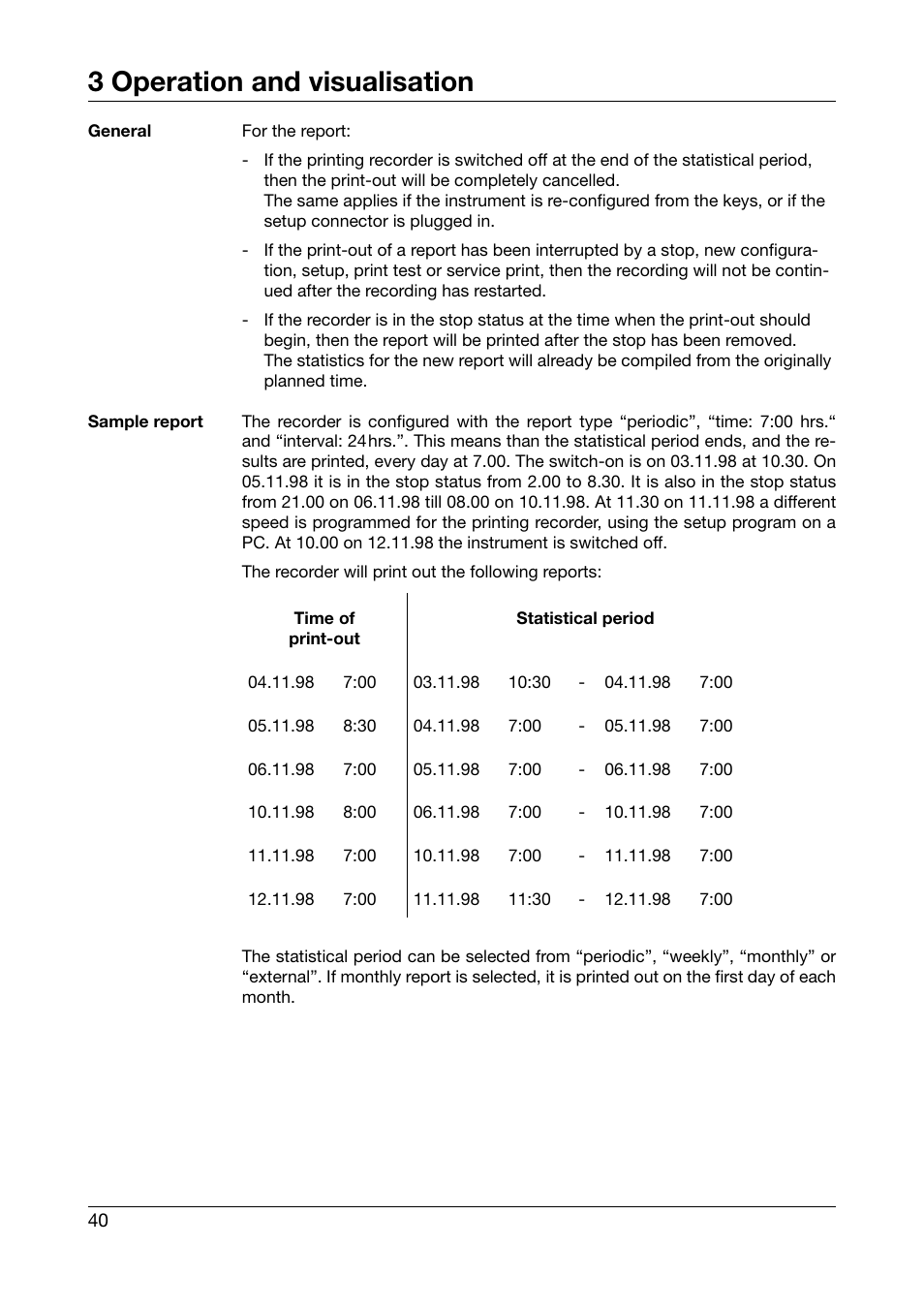 3 operation and visualisation | JUMO 706030 LOGOPRINT 500 Printing Recorder Operating Manual User Manual | Page 40 / 116