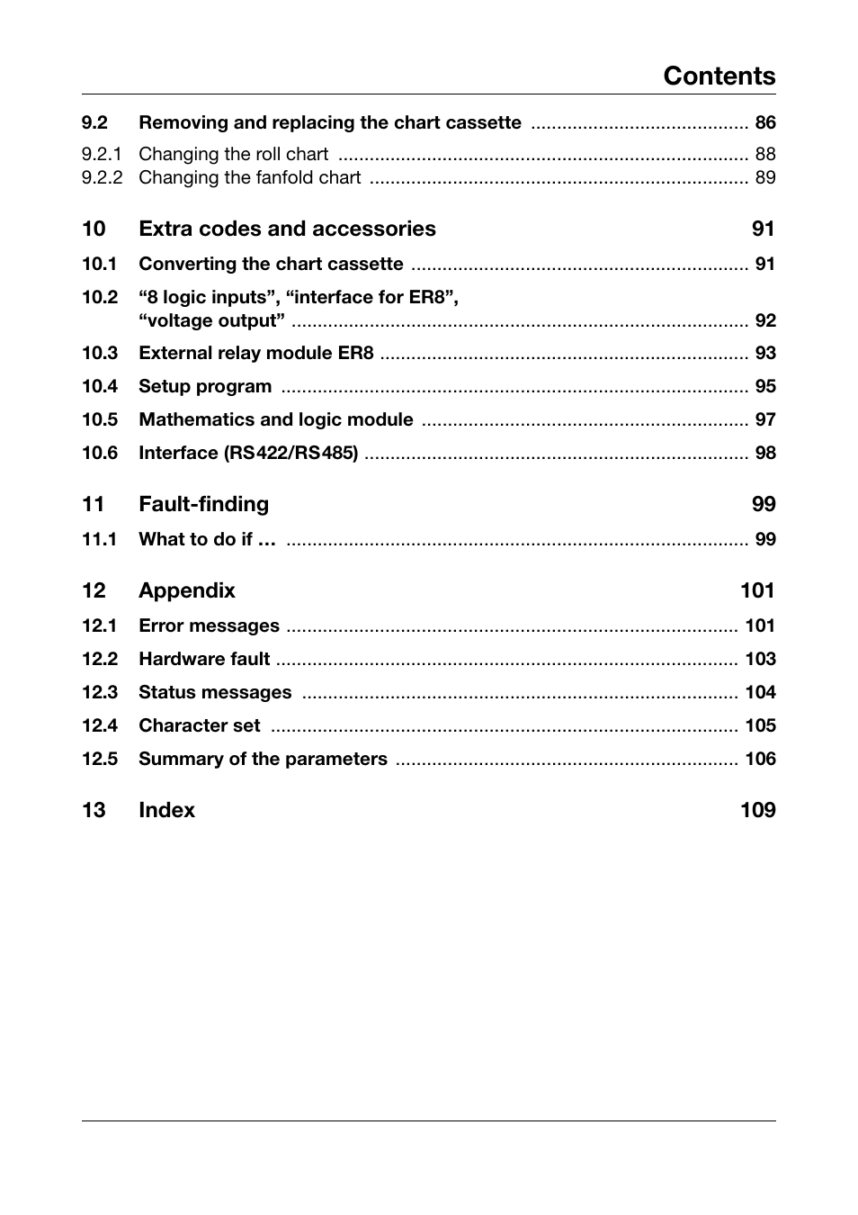 JUMO 706030 LOGOPRINT 500 Printing Recorder Operating Manual User Manual | Page 5 / 116