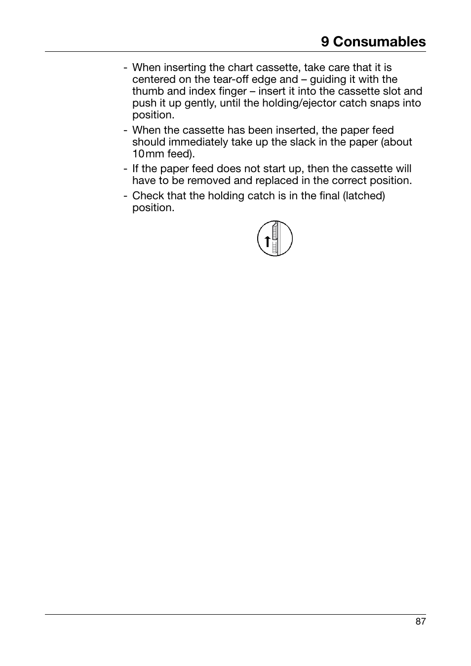 9 consumables | JUMO 706030 LOGOPRINT 500 Printing Recorder Operating Manual User Manual | Page 87 / 116