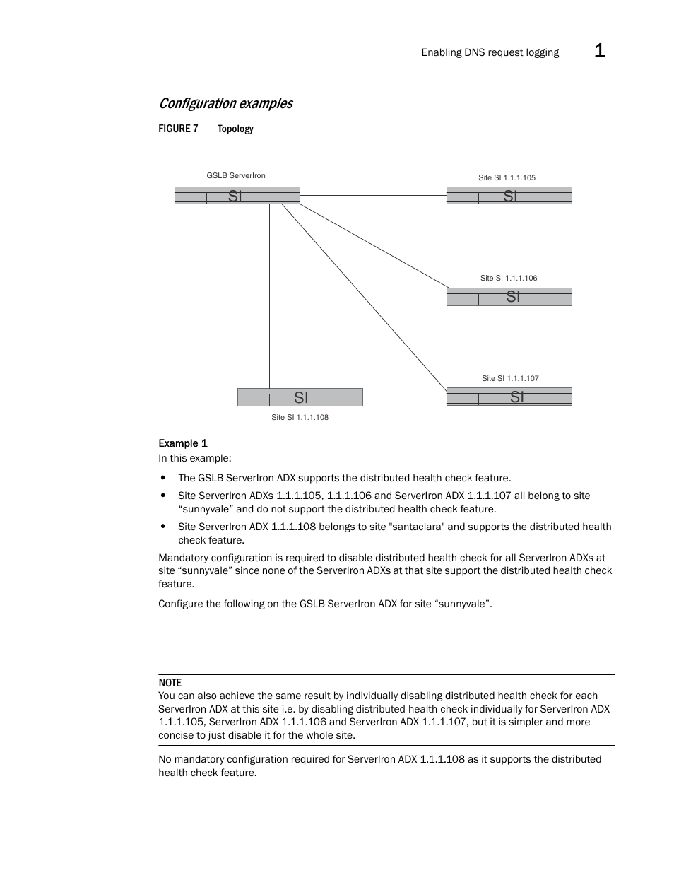 Configuration examples | Brocade Communications Systems ServerIron ADX 12.4.00 User Manual | Page 121 / 267