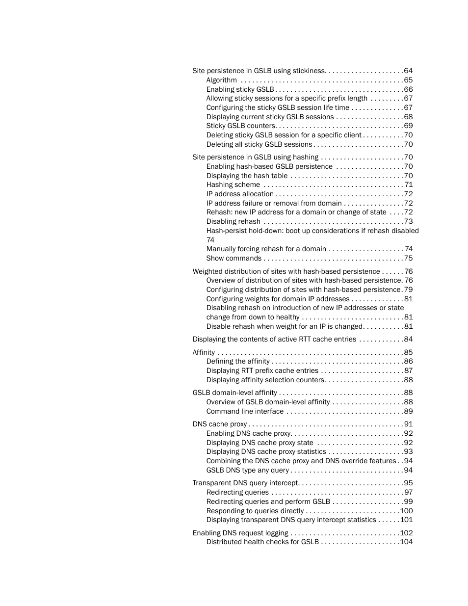 Brocade Communications Systems ServerIron ADX 12.4.00 User Manual | Page 4 / 267