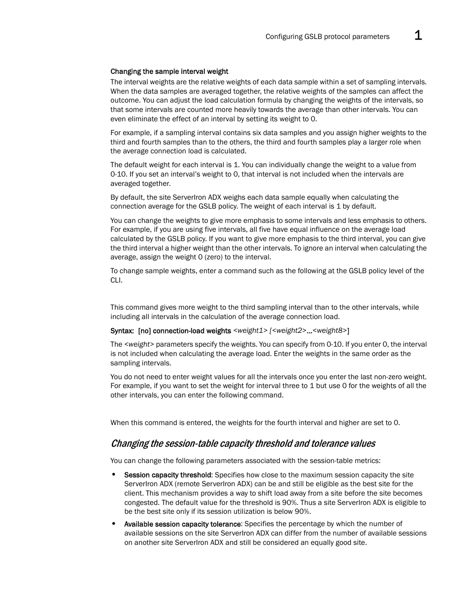 Brocade Communications Systems ServerIron ADX 12.4.00 User Manual | Page 63 / 267