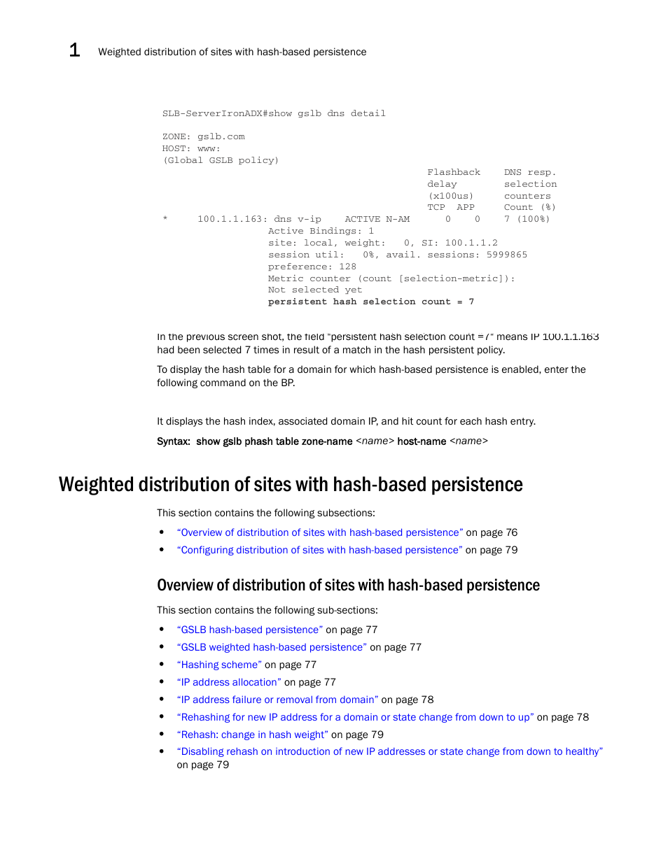 Brocade Communications Systems ServerIron ADX 12.4.00 User Manual | Page 88 / 267