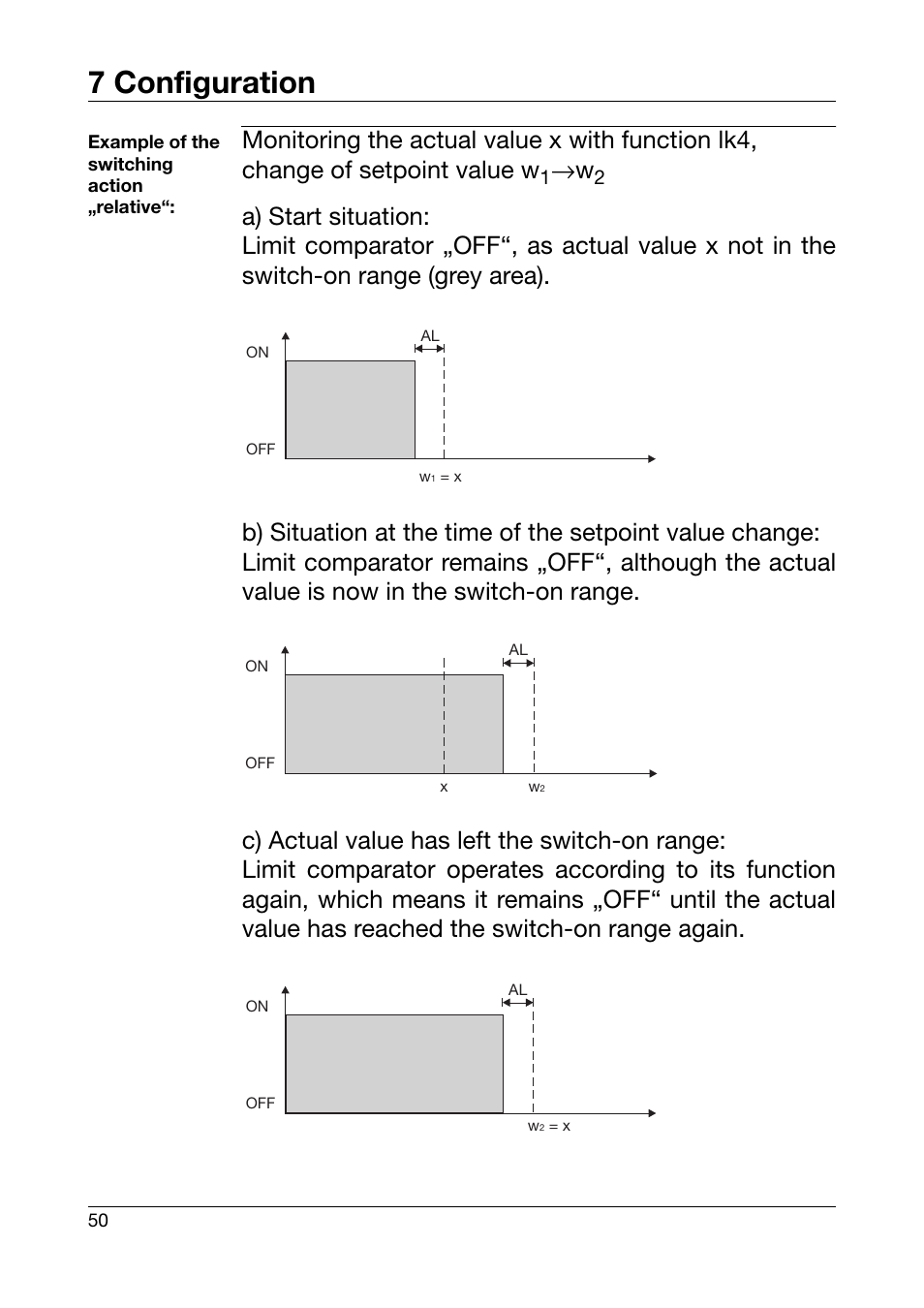 7 configuration | JUMO 701550 di 308 - Digital Indicator Operating Manual User Manual | Page 50 / 76