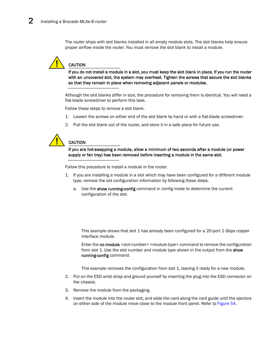 Brocade Communications Systems Brocade MLX Series and Brocade Netlron XMR 53-1002373-02 User Manual | Page 102 / 452