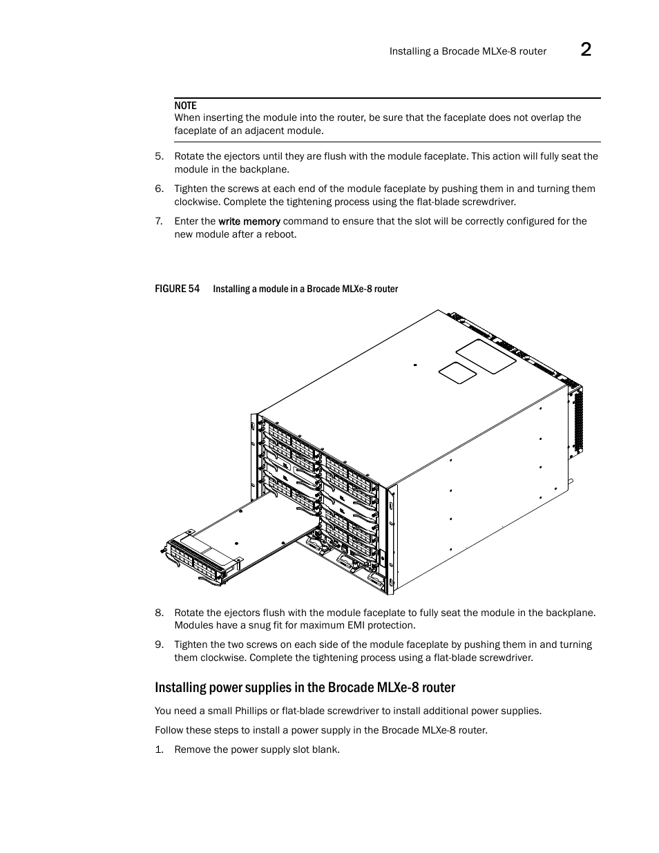Brocade Communications Systems Brocade MLX Series and Brocade Netlron XMR 53-1002373-02 User Manual | Page 103 / 452