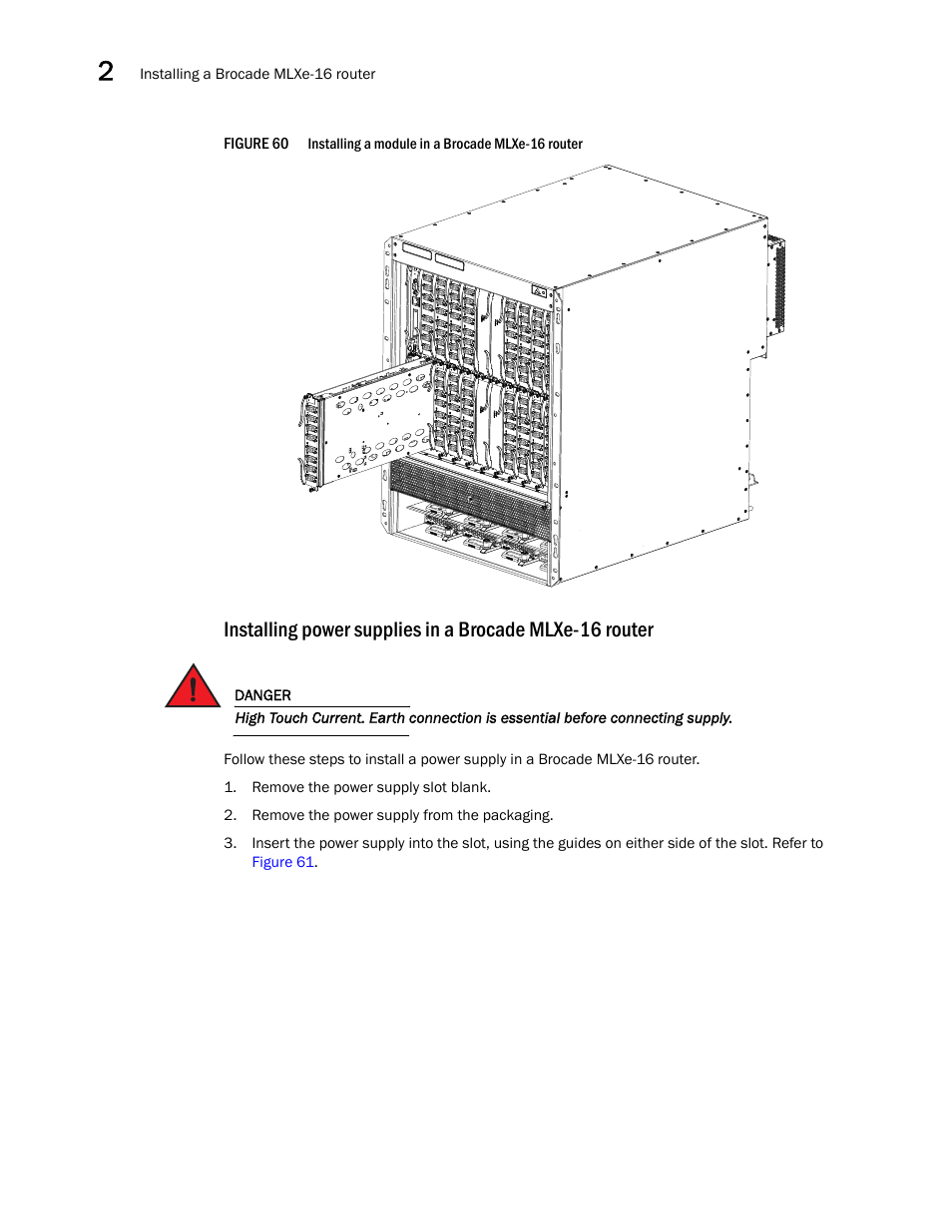 Brocade Communications Systems Brocade MLX Series and Brocade Netlron XMR 53-1002373-02 User Manual | Page 114 / 452