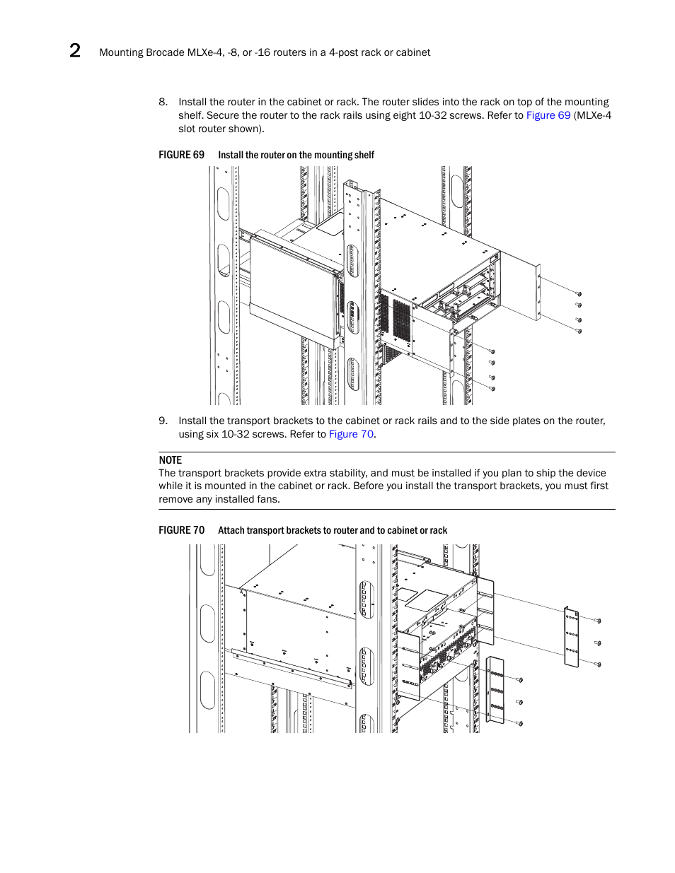 Brocade Communications Systems Brocade MLX Series and Brocade Netlron XMR 53-1002373-02 User Manual | Page 122 / 452