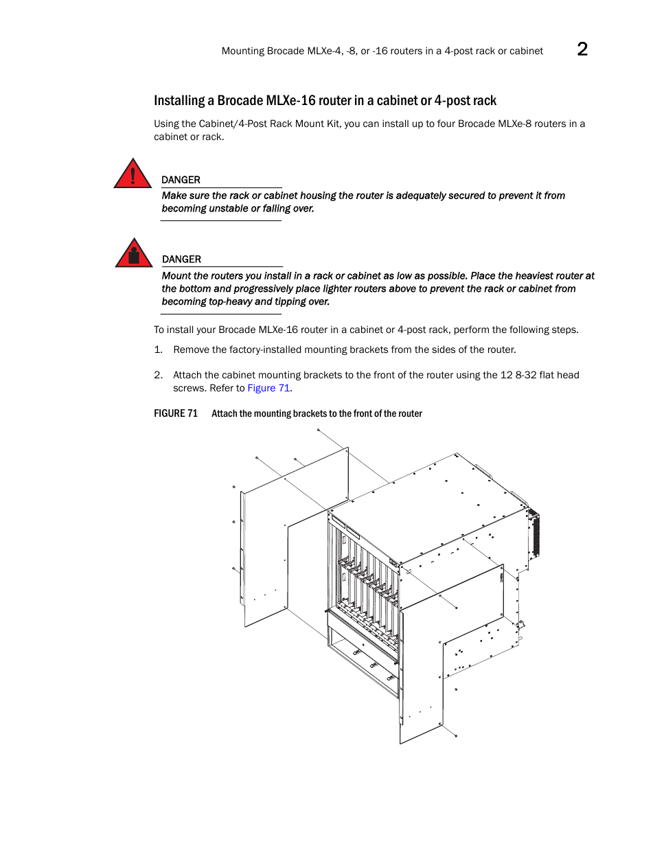 Brocade Communications Systems Brocade MLX Series and Brocade Netlron XMR 53-1002373-02 User Manual | Page 123 / 452