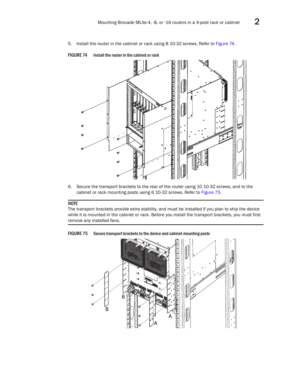 Brocade Communications Systems Brocade MLX Series and Brocade Netlron XMR 53-1002373-02 User Manual | Page 125 / 452