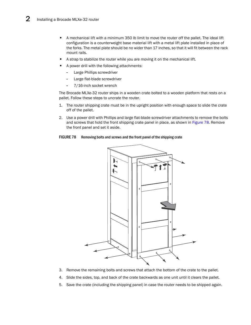 Brocade Communications Systems Brocade MLX Series and Brocade Netlron XMR 53-1002373-02 User Manual | Page 128 / 452