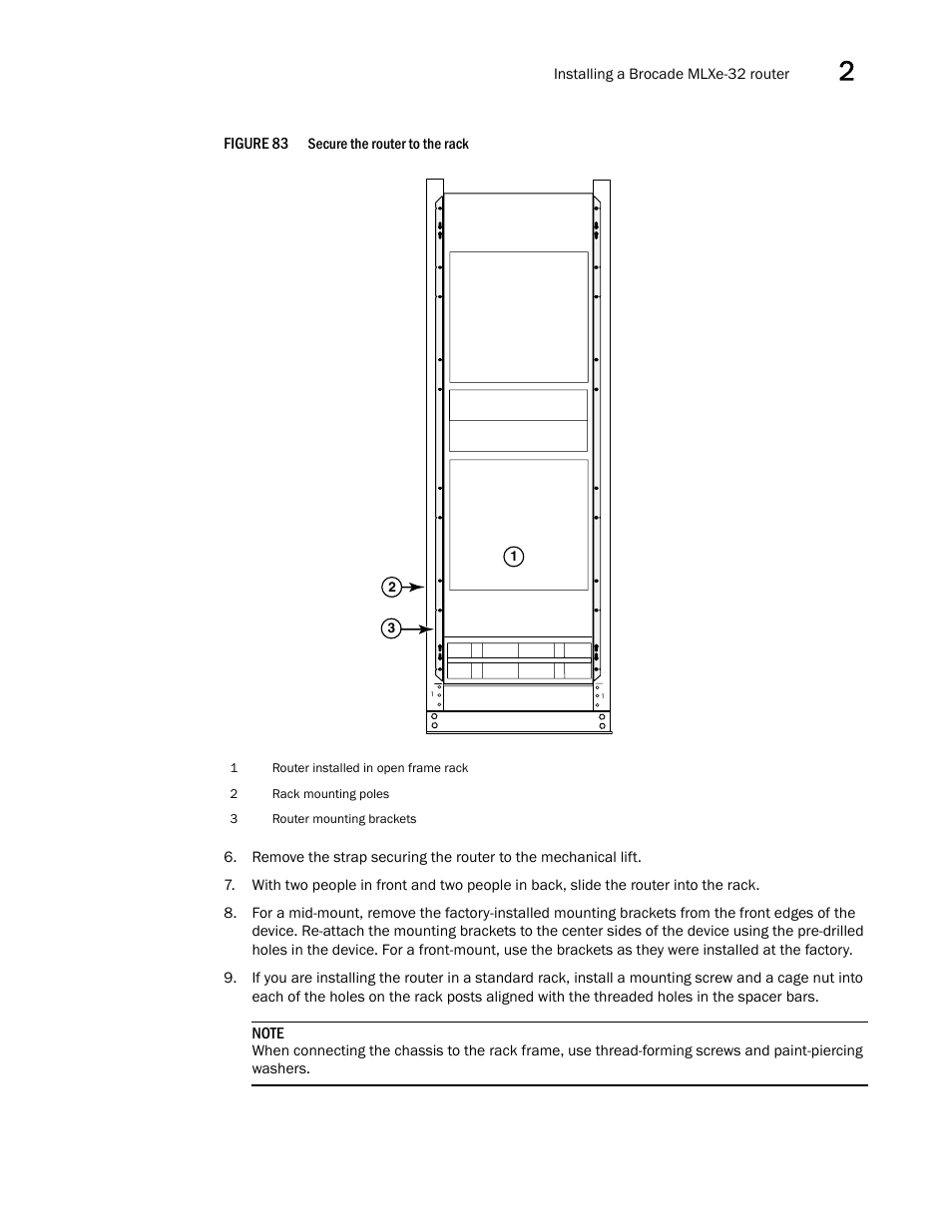 Brocade Communications Systems Brocade MLX Series and Brocade Netlron XMR 53-1002373-02 User Manual | Page 135 / 452
