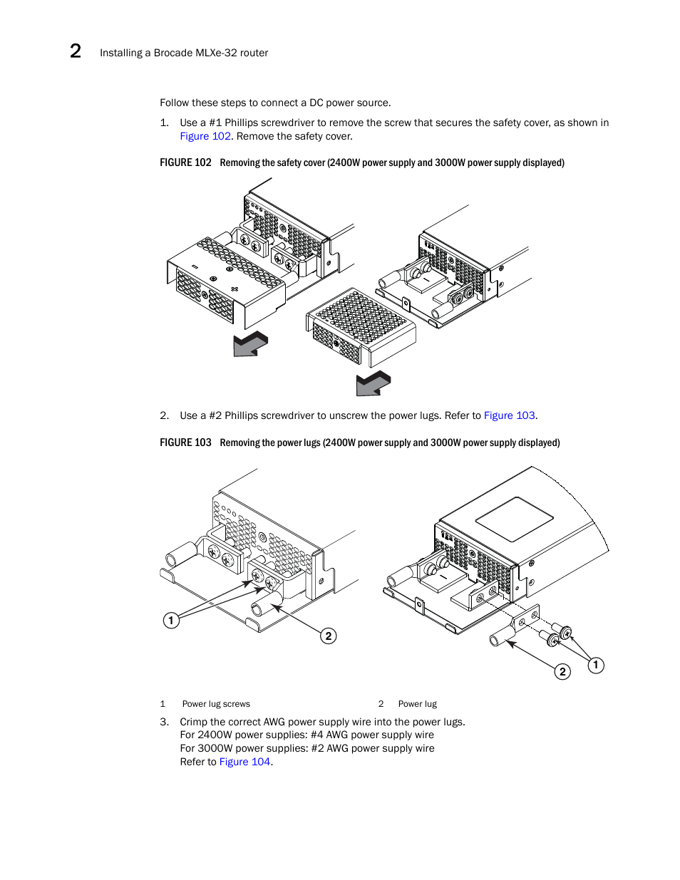Brocade Communications Systems Brocade MLX Series and Brocade Netlron XMR 53-1002373-02 User Manual | Page 156 / 452