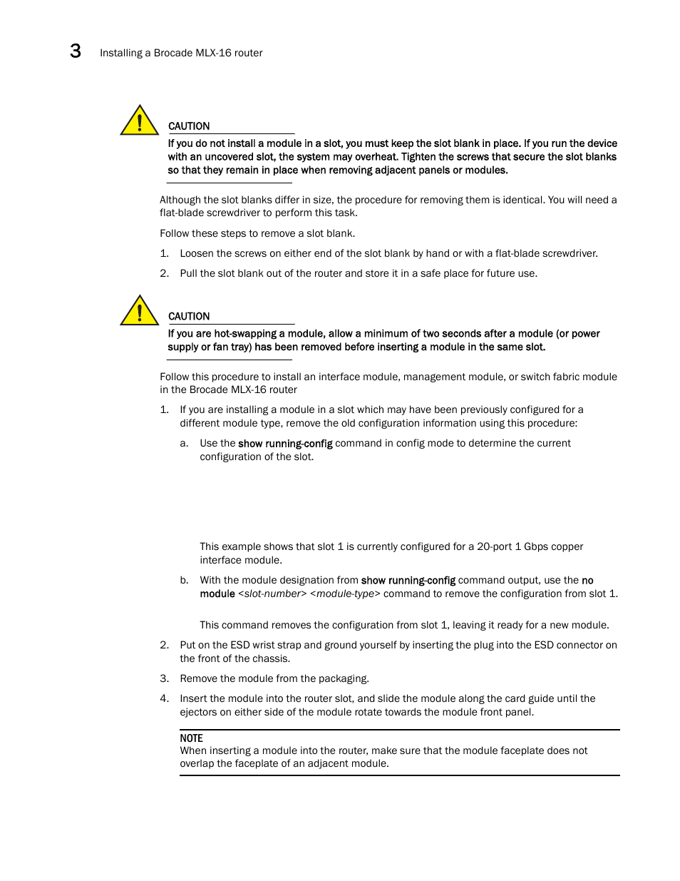Brocade Communications Systems Brocade MLX Series and Brocade Netlron XMR 53-1002373-02 User Manual | Page 198 / 452
