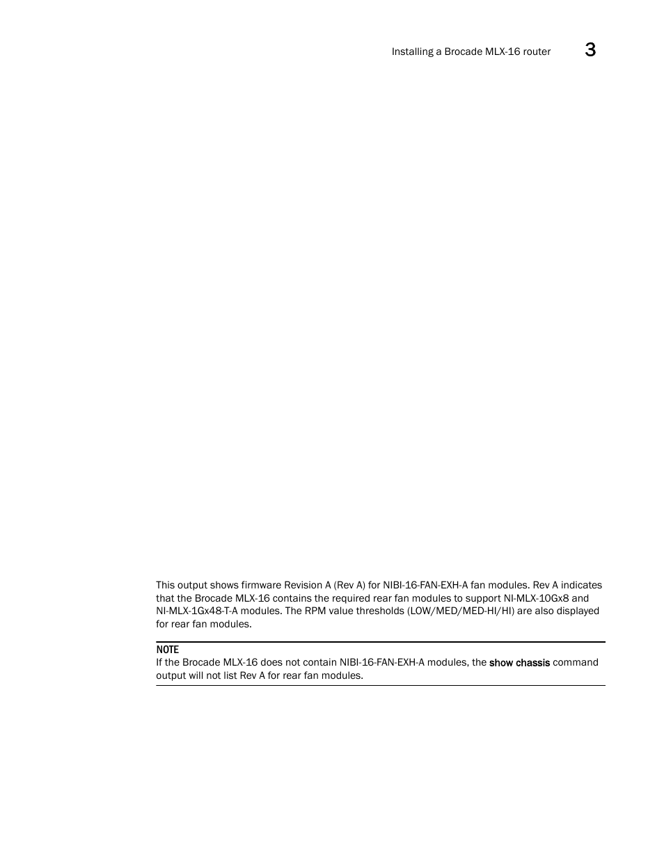 Brocade Communications Systems Brocade MLX Series and Brocade Netlron XMR 53-1002373-02 User Manual | Page 203 / 452