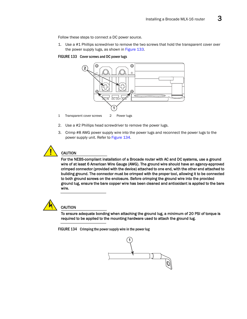 Brocade Communications Systems Brocade MLX Series and Brocade Netlron XMR 53-1002373-02 User Manual | Page 207 / 452