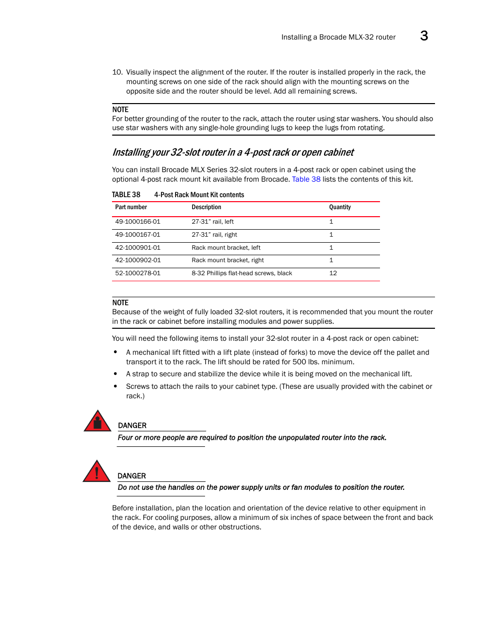Brocade Communications Systems Brocade MLX Series and Brocade Netlron XMR 53-1002373-02 User Manual | Page 223 / 452