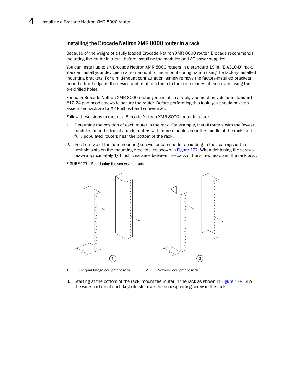 Brocade Communications Systems Brocade MLX Series and Brocade Netlron XMR 53-1002373-02 User Manual | Page 272 / 452