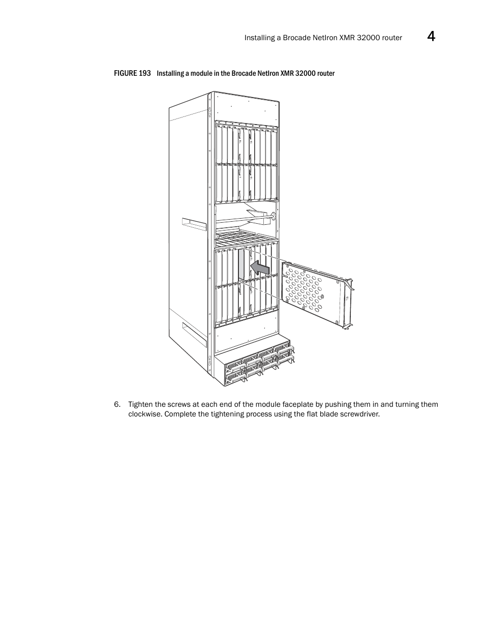 Brocade Communications Systems Brocade MLX Series and Brocade Netlron XMR 53-1002373-02 User Manual | Page 297 / 452