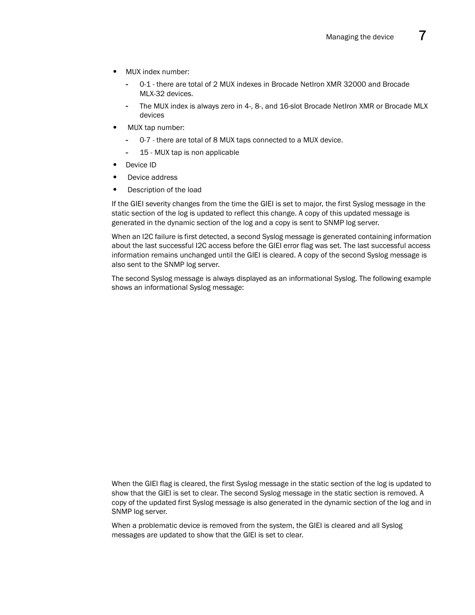 Brocade Communications Systems Brocade MLX Series and Brocade Netlron XMR 53-1002373-02 User Manual | Page 341 / 452