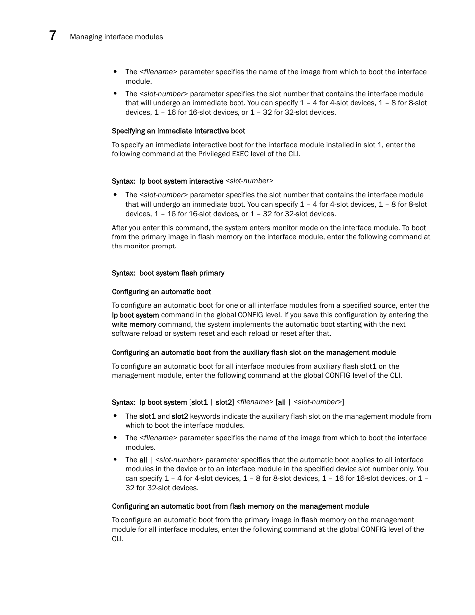 Brocade Communications Systems Brocade MLX Series and Brocade Netlron XMR 53-1002373-02 User Manual | Page 360 / 452