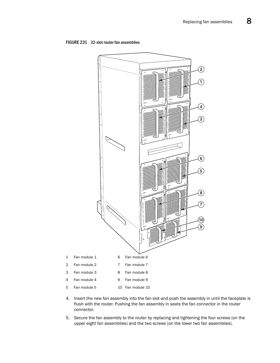 Figure 231 | Brocade Communications Systems Brocade MLX Series and Brocade Netlron XMR 53-1002373-02 User Manual | Page 379 / 452