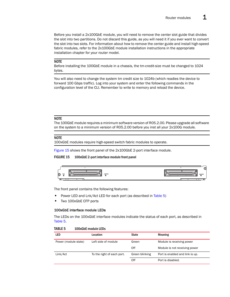 Brocade Communications Systems Brocade MLX Series and Brocade Netlron XMR 53-1002373-02 User Manual | Page 43 / 452