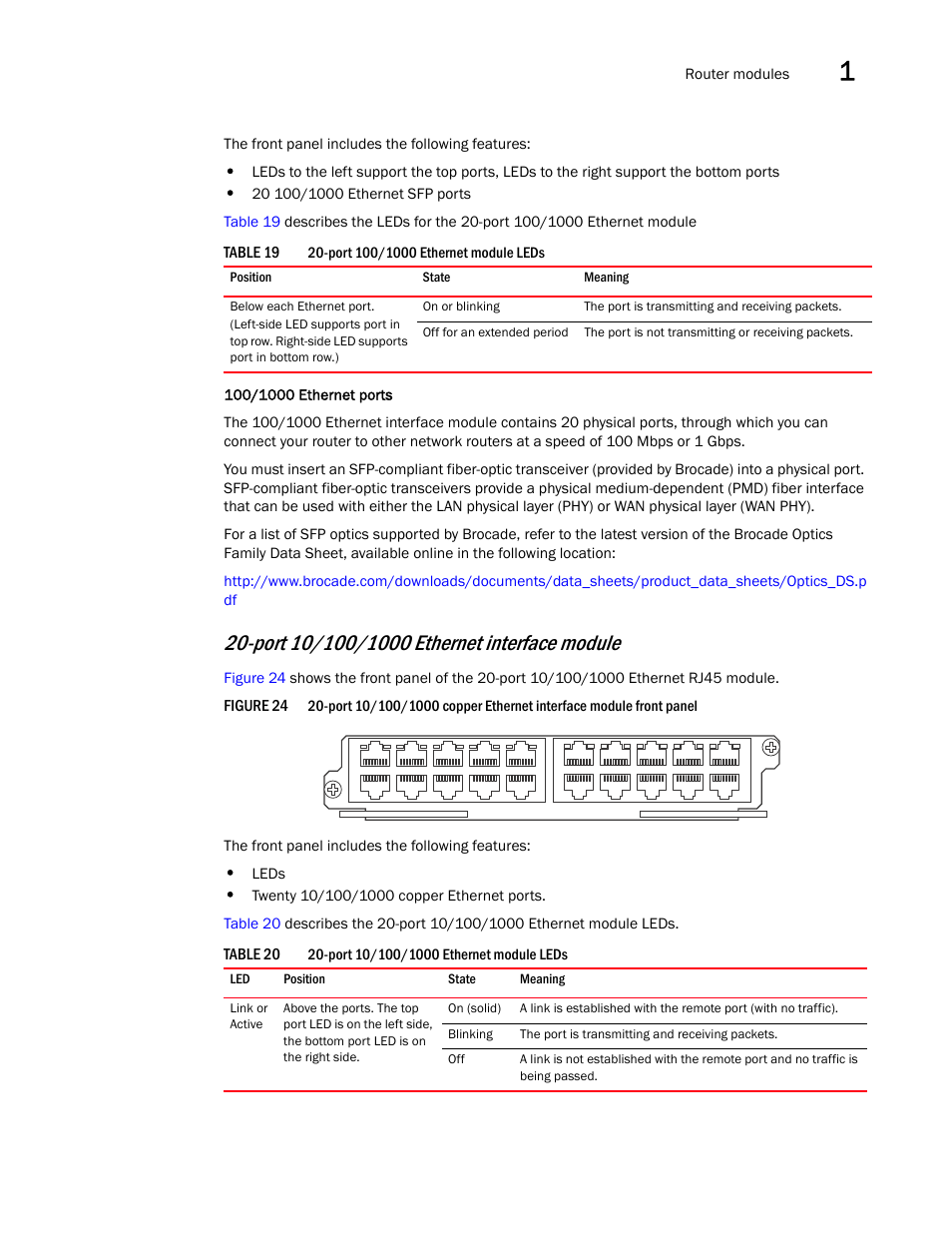 Brocade Communications Systems Brocade MLX Series and Brocade Netlron XMR 53-1002373-02 User Manual | Page 59 / 452