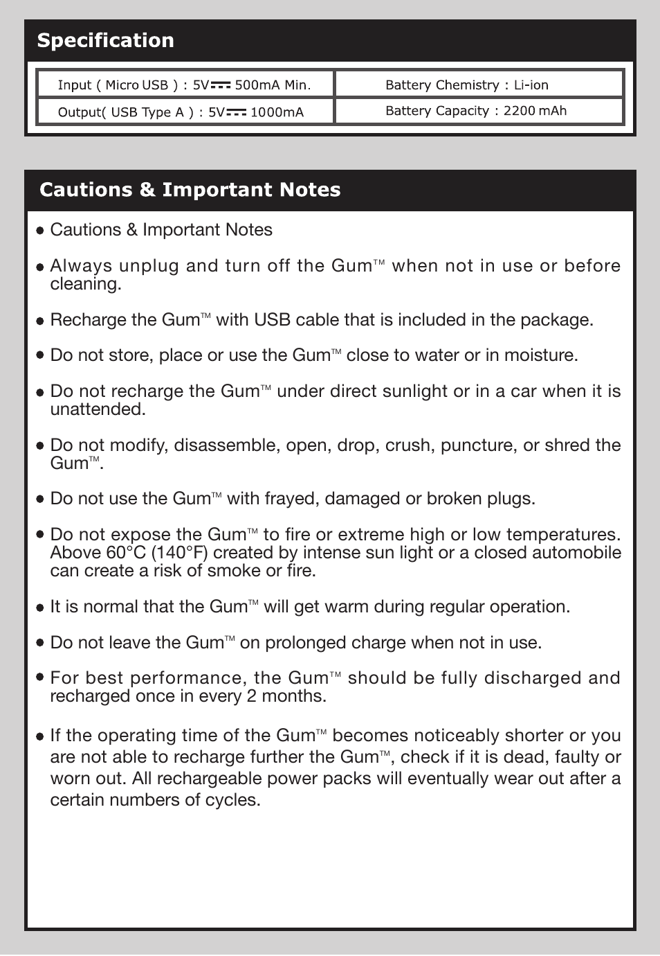 Just Mobile Gum User Manual | Page 4 / 12