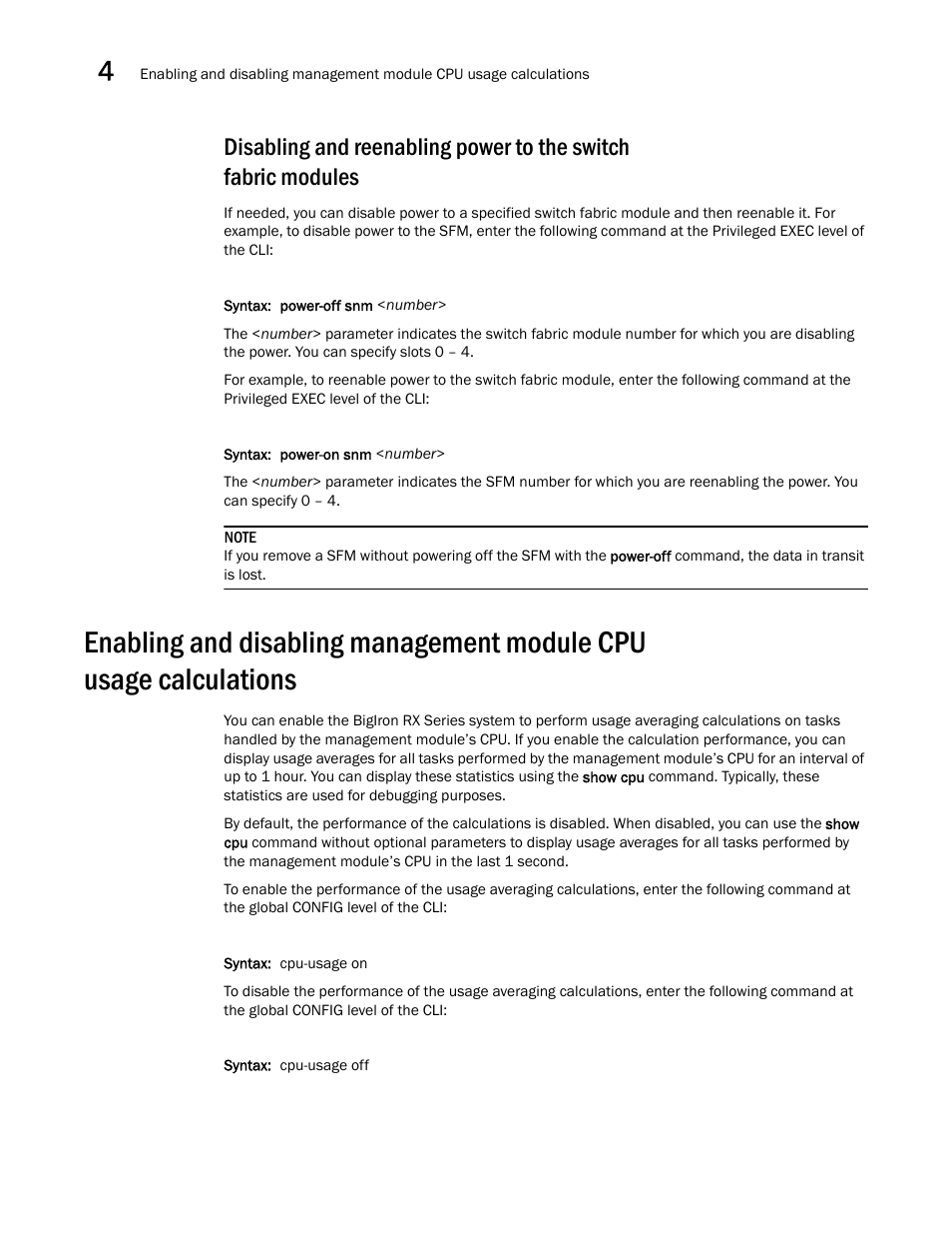 Brocade BigIron RX Series Hardware Reference Manual User Manual | Page 108 / 206