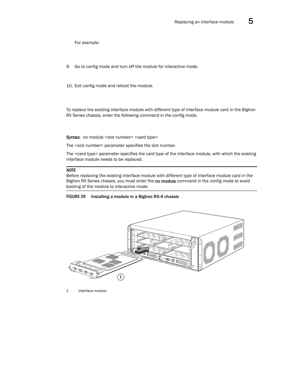 Brocade BigIron RX Series Hardware Reference Manual User Manual | Page 119 / 206