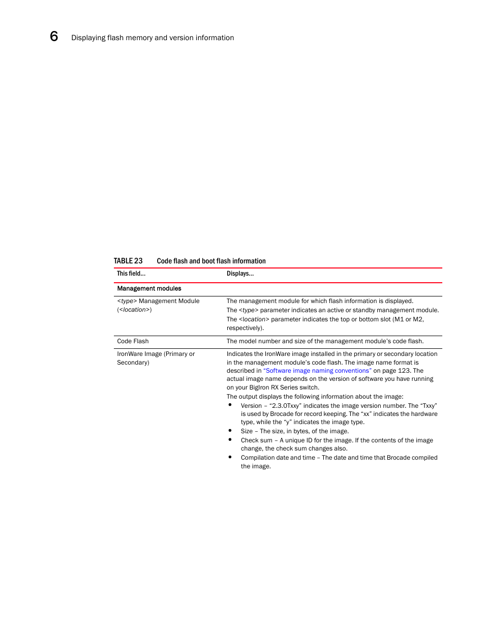 Brocade BigIron RX Series Hardware Reference Manual User Manual | Page 138 / 206