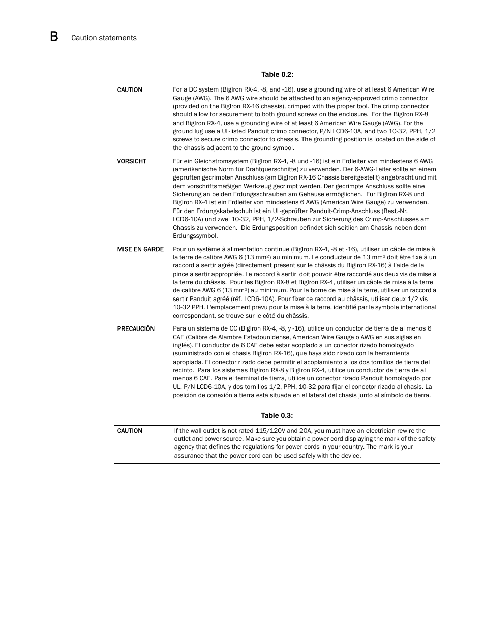 Brocade BigIron RX Series Hardware Reference Manual User Manual | Page 180 / 206