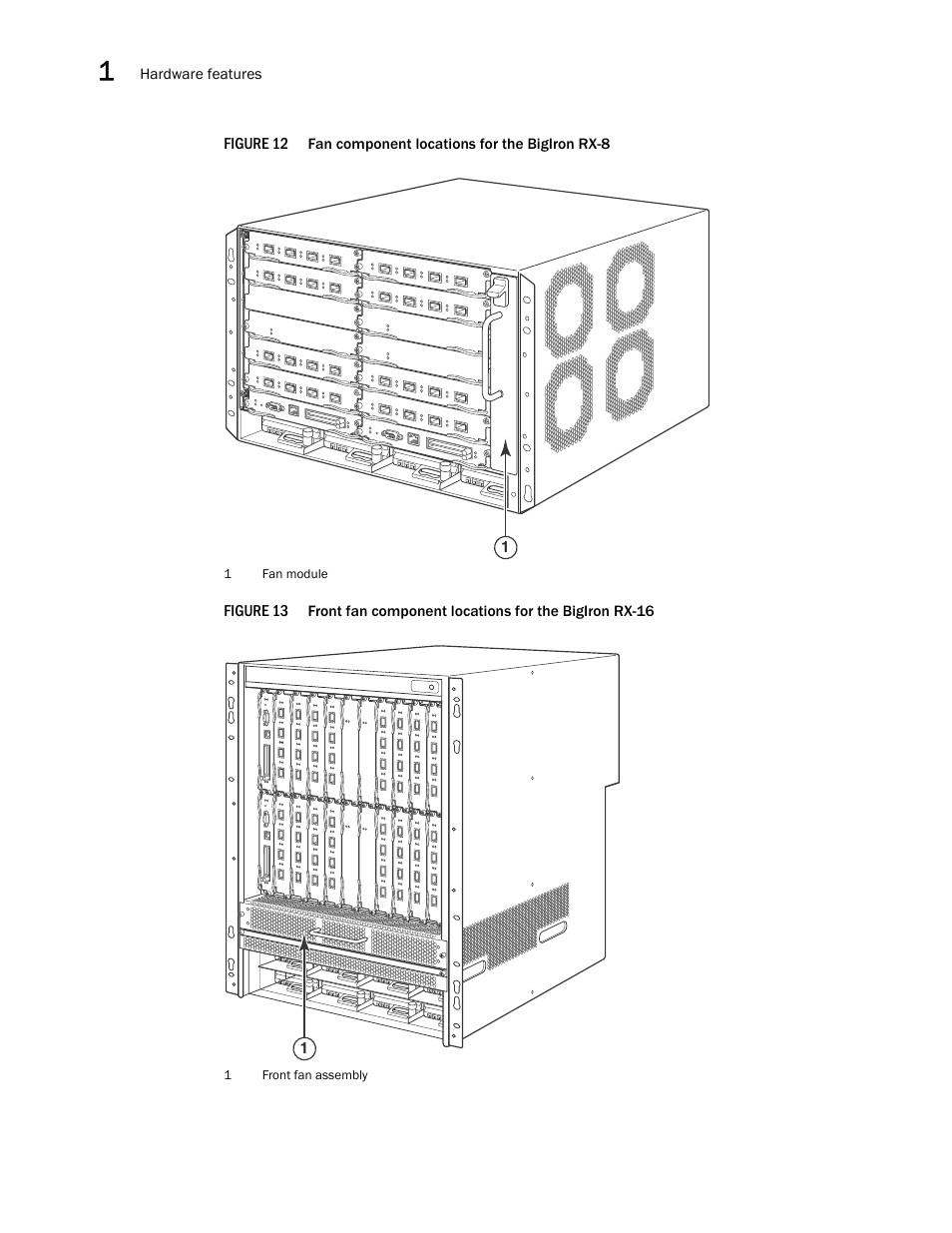 Figure 12, Figure 13 | Brocade BigIron RX Series Hardware Reference Manual User Manual | Page 30 / 206