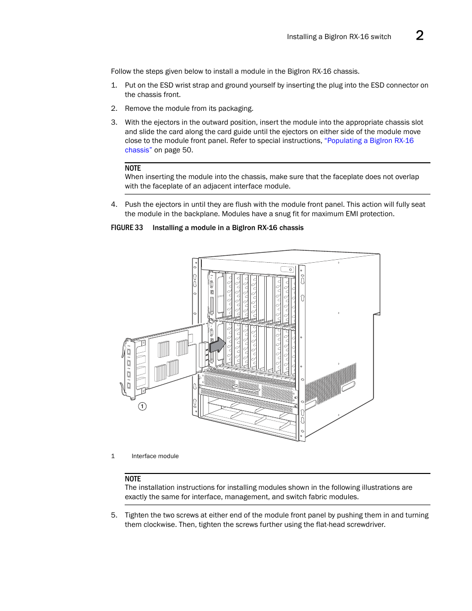 Brocade BigIron RX Series Hardware Reference Manual User Manual | Page 61 / 206