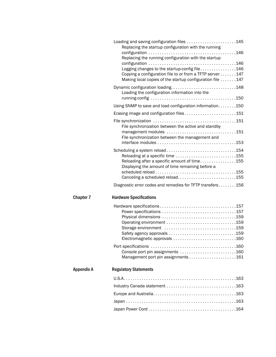 Brocade BigIron RX Series Hardware Reference Manual User Manual | Page 7 / 206