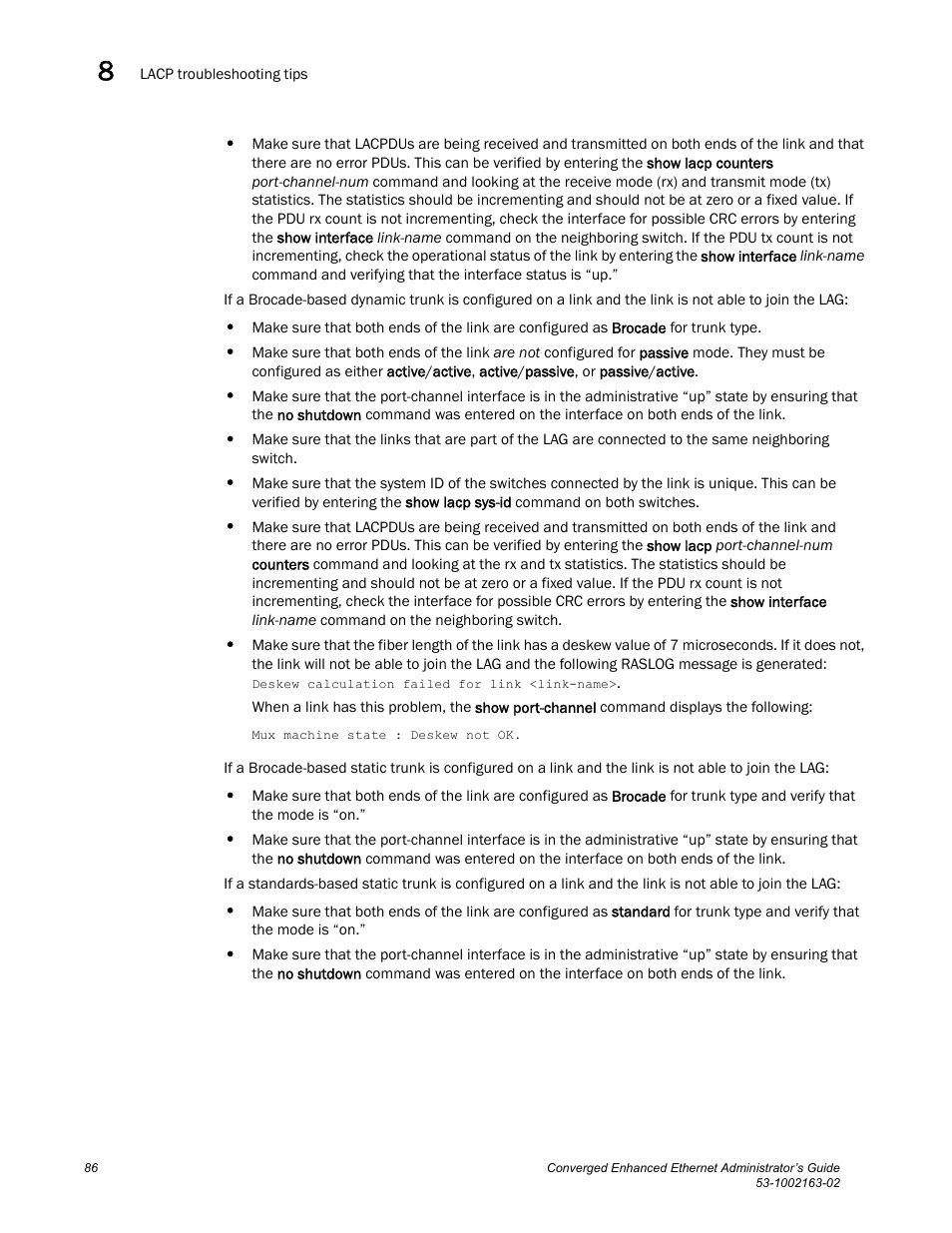 Brocade Communications Systems Converged Enhanced Ethernet 53-1002163-02 User Manual | Page 108 / 168