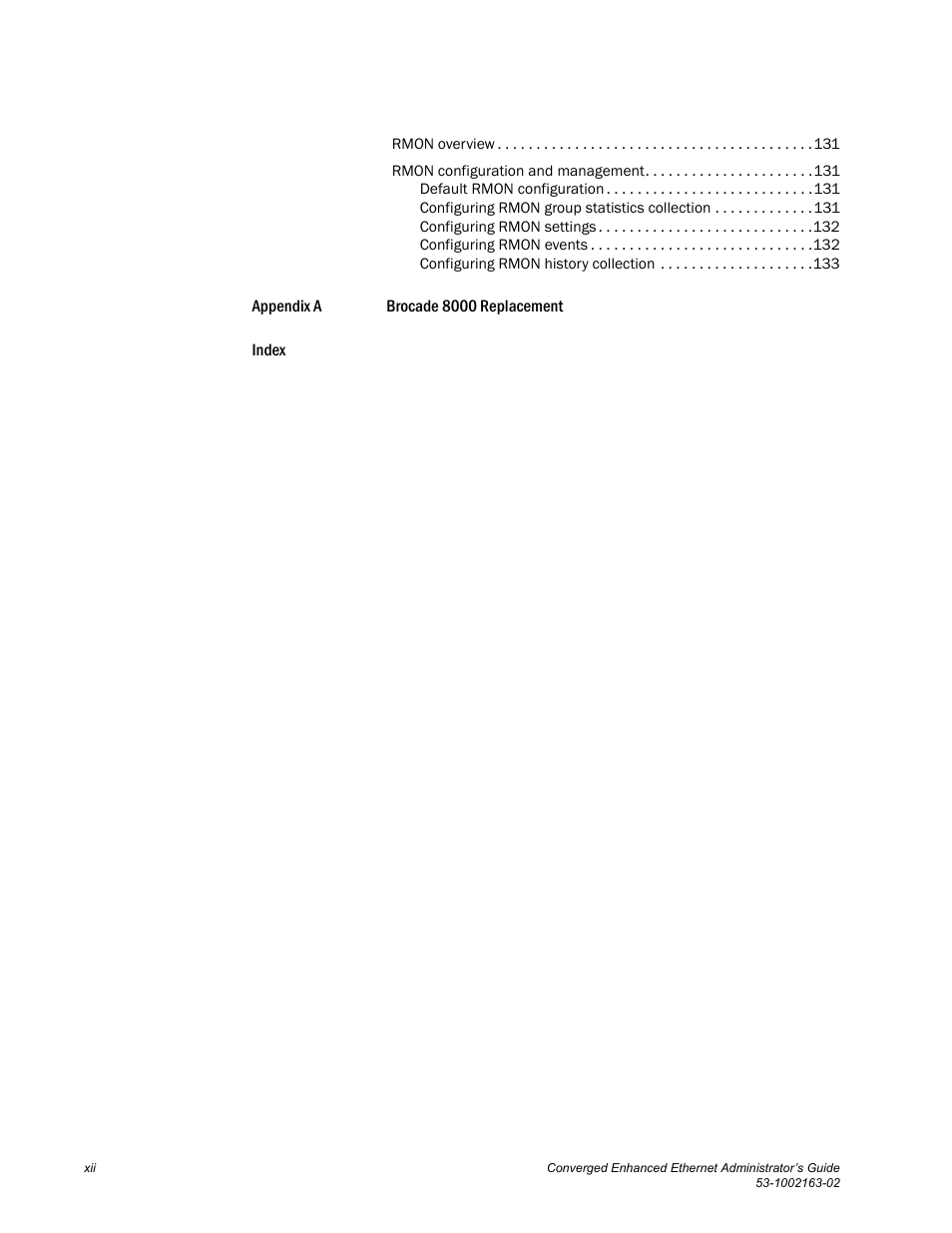 Brocade Communications Systems Converged Enhanced Ethernet 53-1002163-02 User Manual | Page 12 / 168