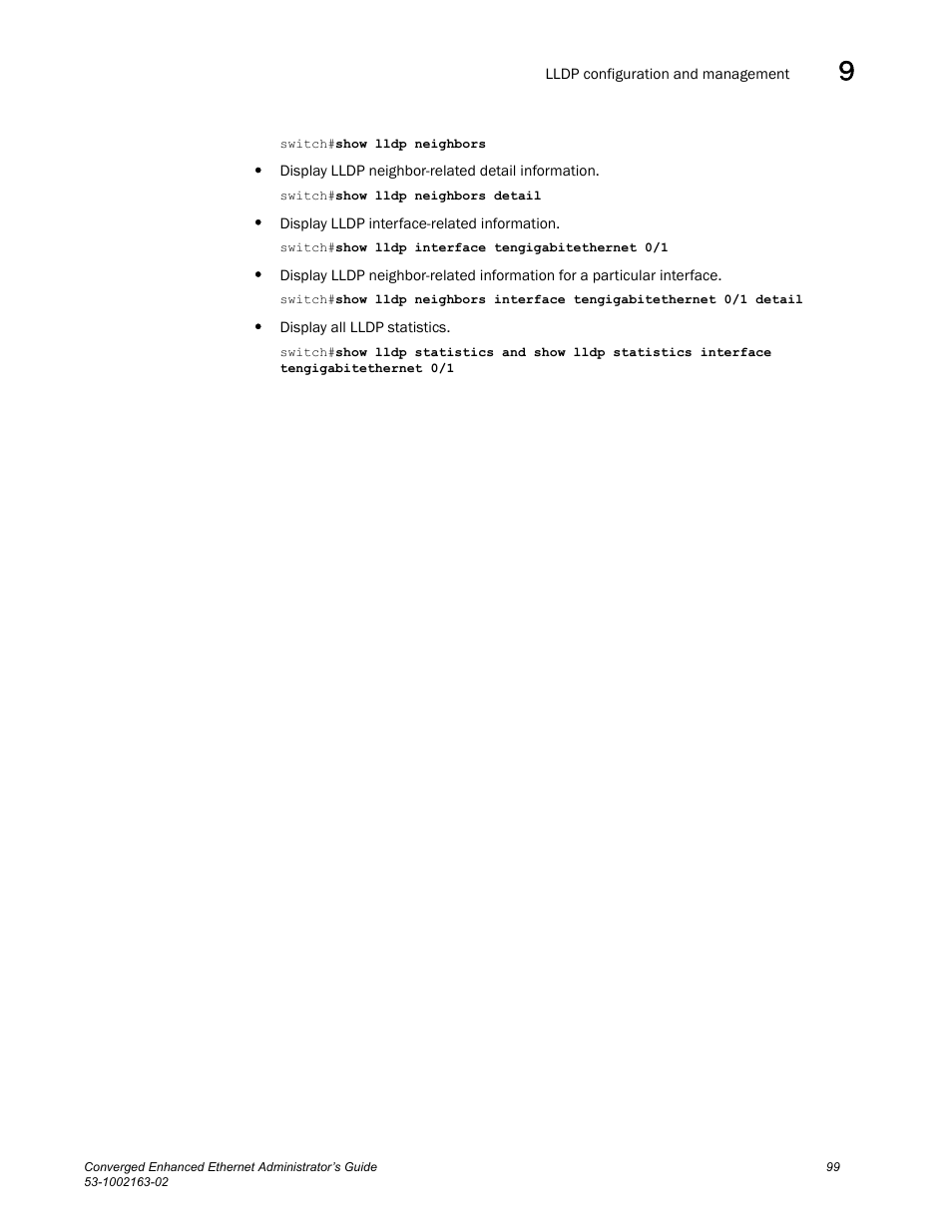 Brocade Communications Systems Converged Enhanced Ethernet 53-1002163-02 User Manual | Page 121 / 168