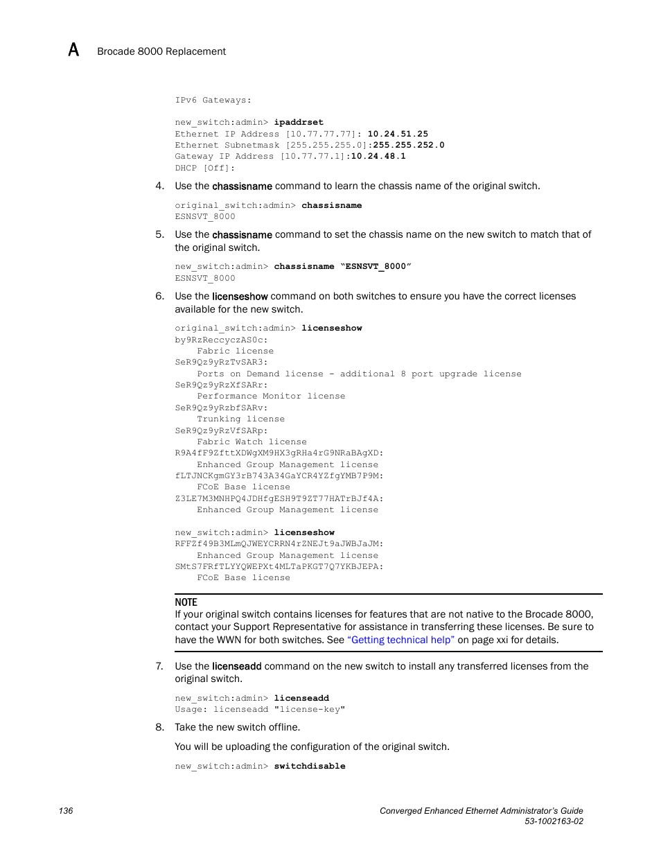Brocade Communications Systems Converged Enhanced Ethernet 53-1002163-02 User Manual | Page 158 / 168