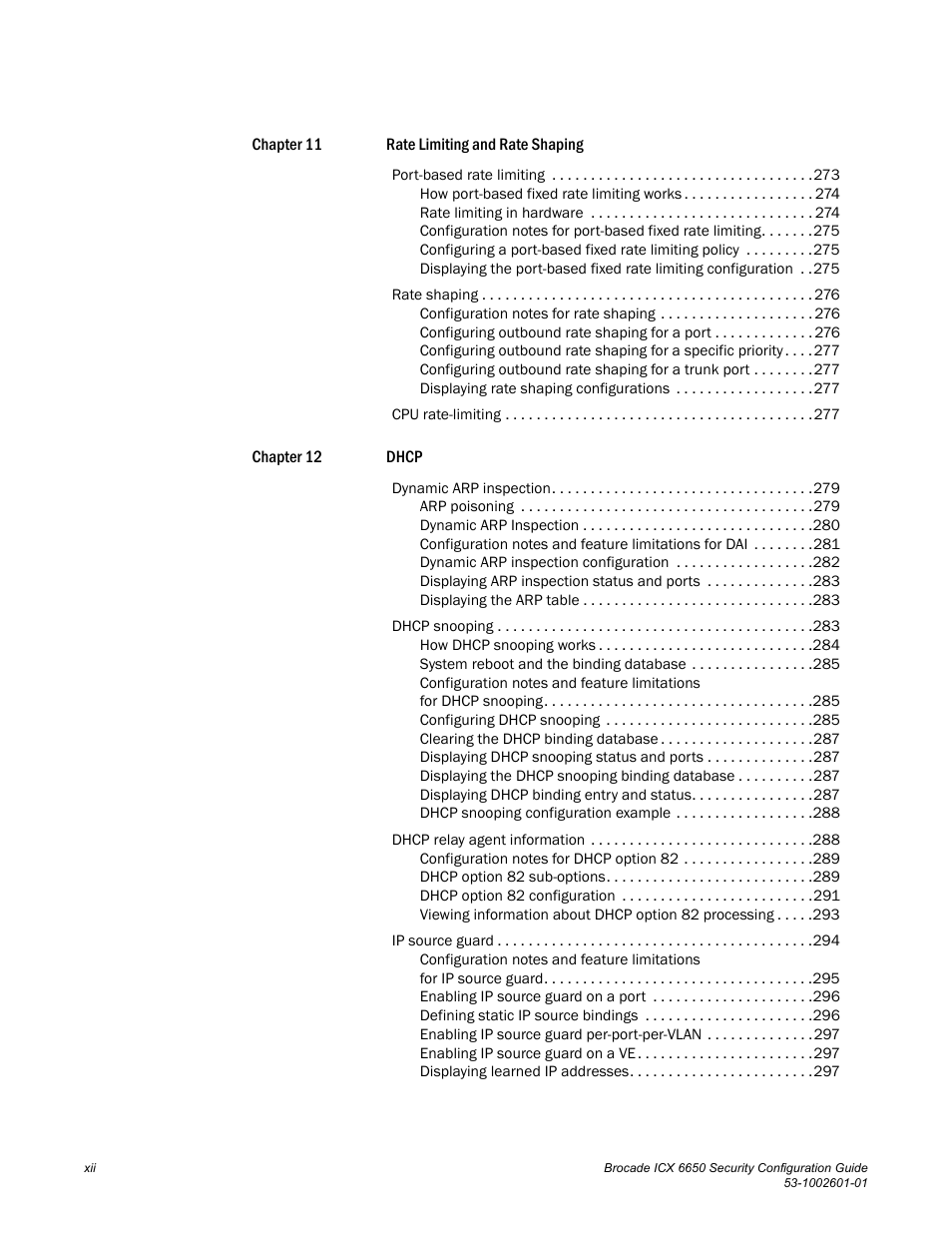 Brocade Communications Systems Brocade ICX 6650 6650 User Manual | Page 12 / 332