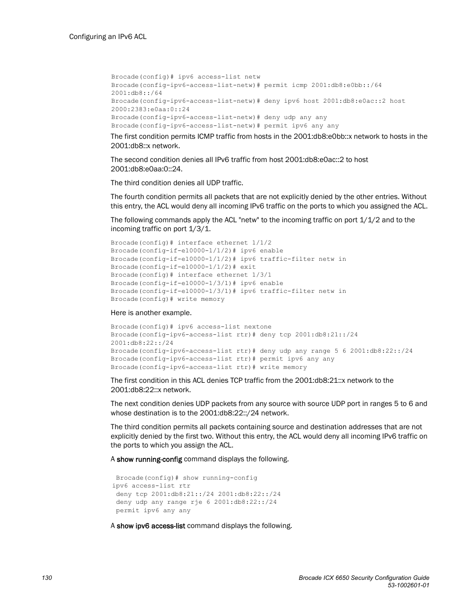 Brocade Communications Systems Brocade ICX 6650 6650 User Manual | Page 150 / 332