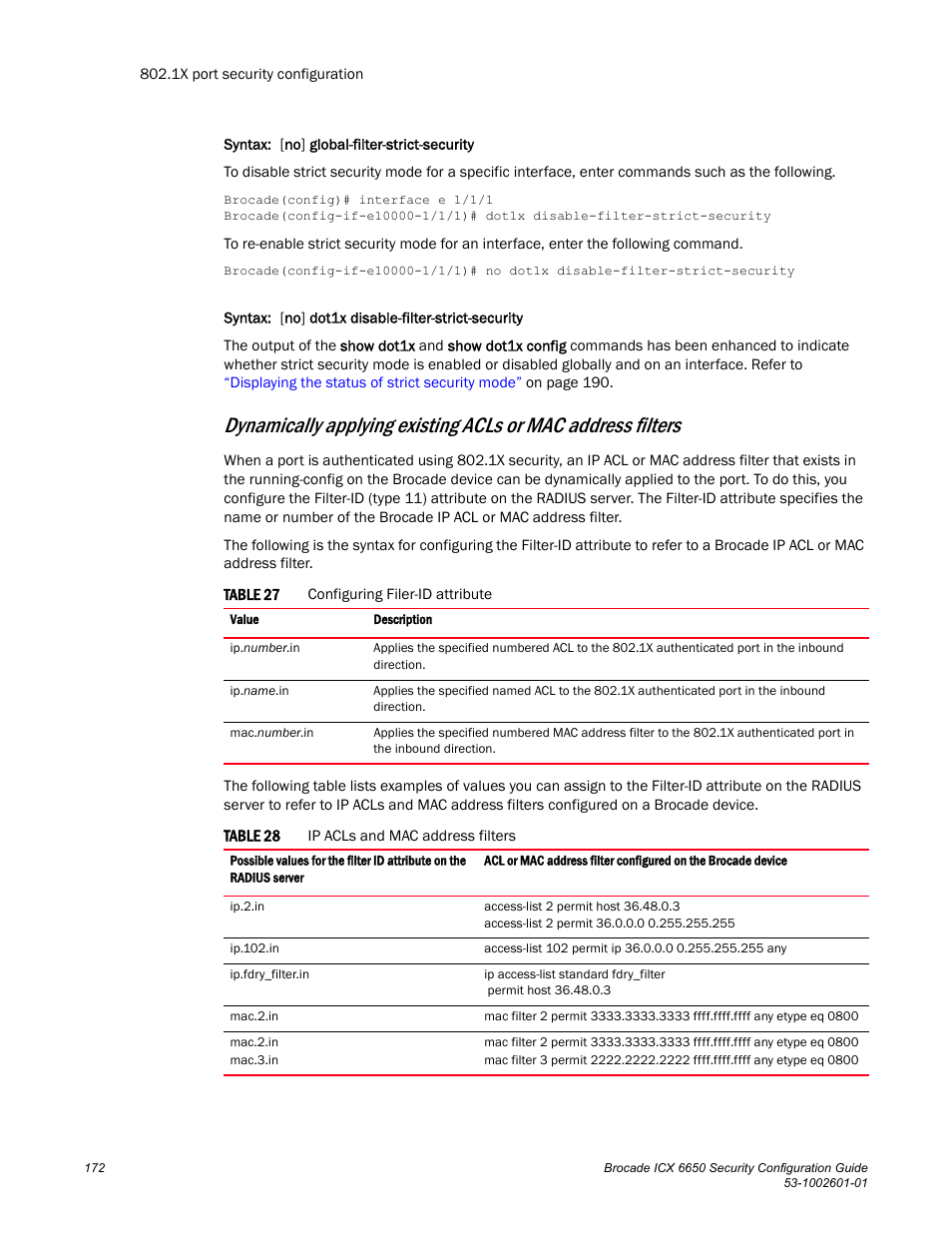 Brocade Communications Systems Brocade ICX 6650 6650 User Manual | Page 192 / 332